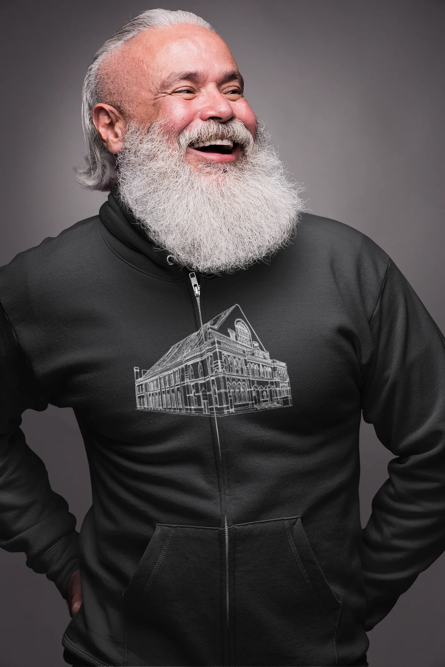 Ryman Auditorium - Unisex Heavy Blend™ Full Zip Hooded Sweatshirt