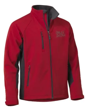 Mens Performance Sinfonia Soft Shell Jacket, Vibrant Red