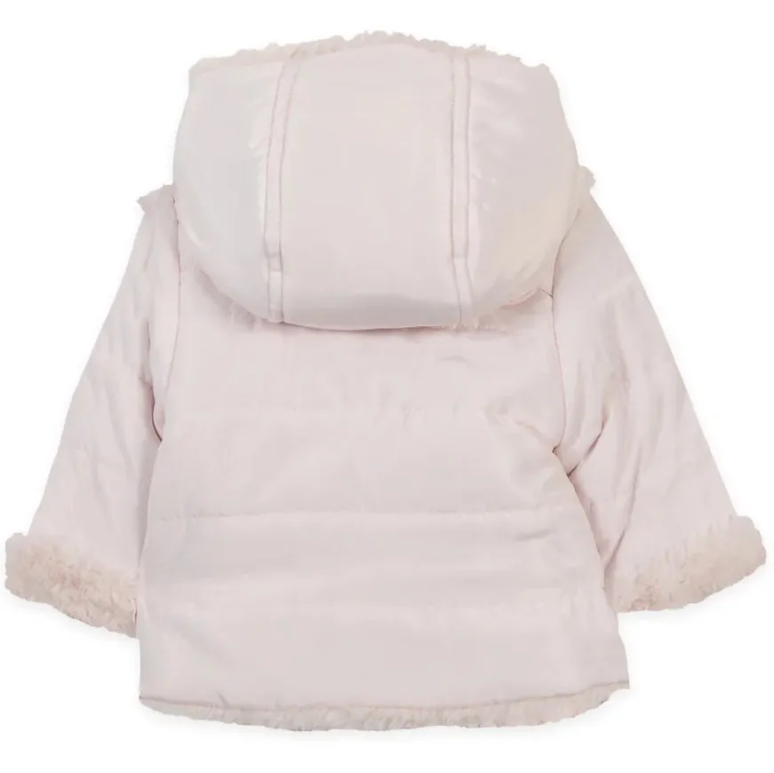 TARTINE ET CHOCOLAT Reversible Faux Fur Winter Coat