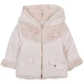TARTINE ET CHOCOLAT Reversible Faux Fur Winter Coat