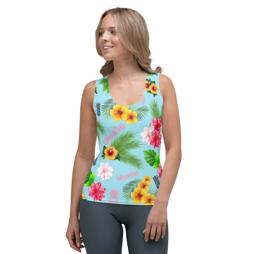 Tiki Flower Tank Top
