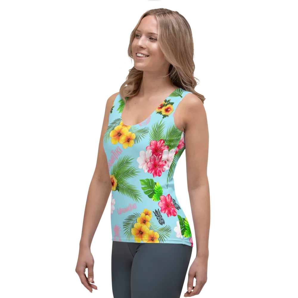 Tiki Flower Tank Top