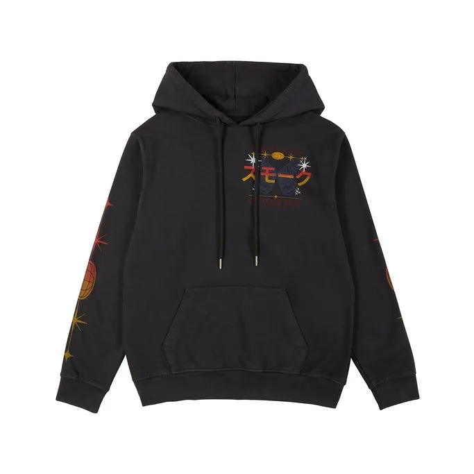 Tour Graphic French Terry Pullover Hoodie - Black