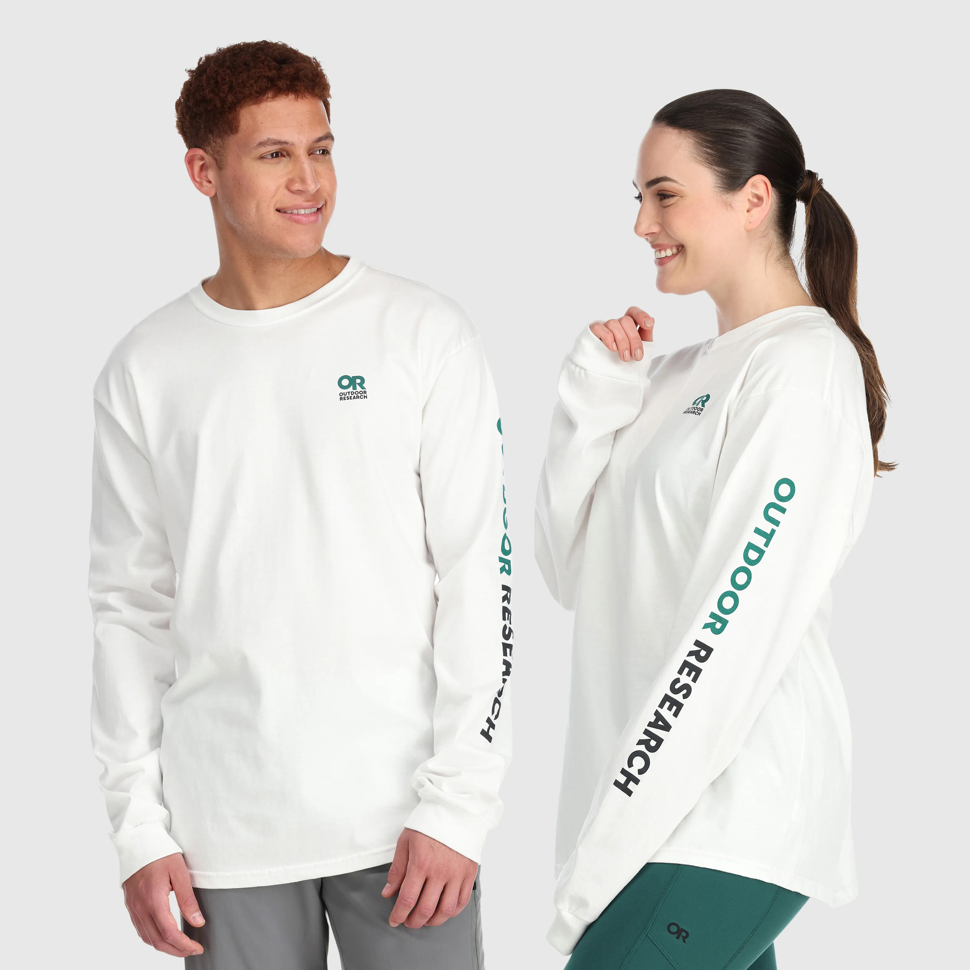 Unisex OR Lockup Chest Logo Long Sleeve Tee - Final Sale