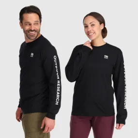 Unisex OR Lockup Chest Logo Long Sleeve Tee - Final Sale