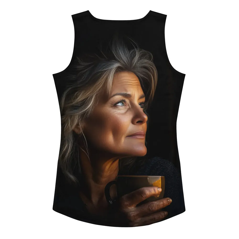 Unspoken Beauty Sublimation Cut & Sew Tank Top