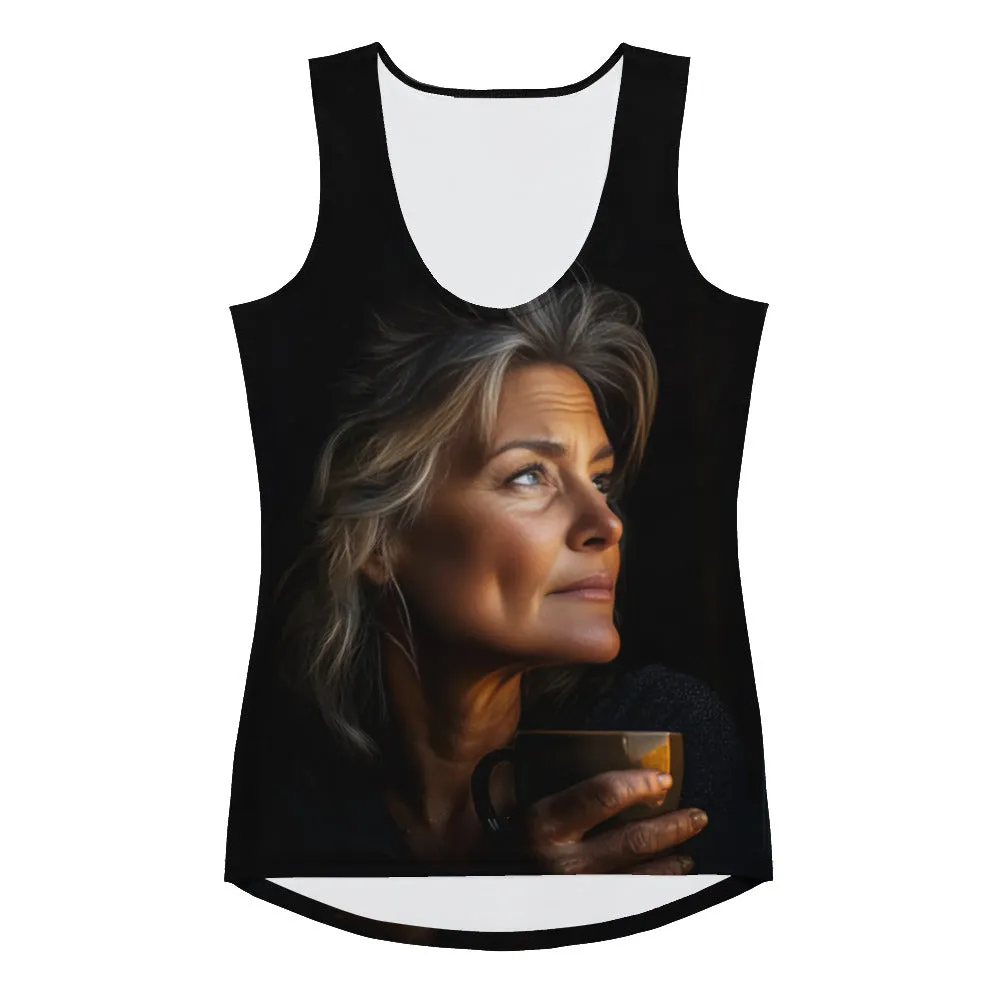 Unspoken Beauty Sublimation Cut & Sew Tank Top