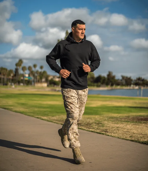 UTD F400 (Old Style): "Trinity" Heavy-Duty Hoodie (USMC 3rd Bn, 3rd Marines)