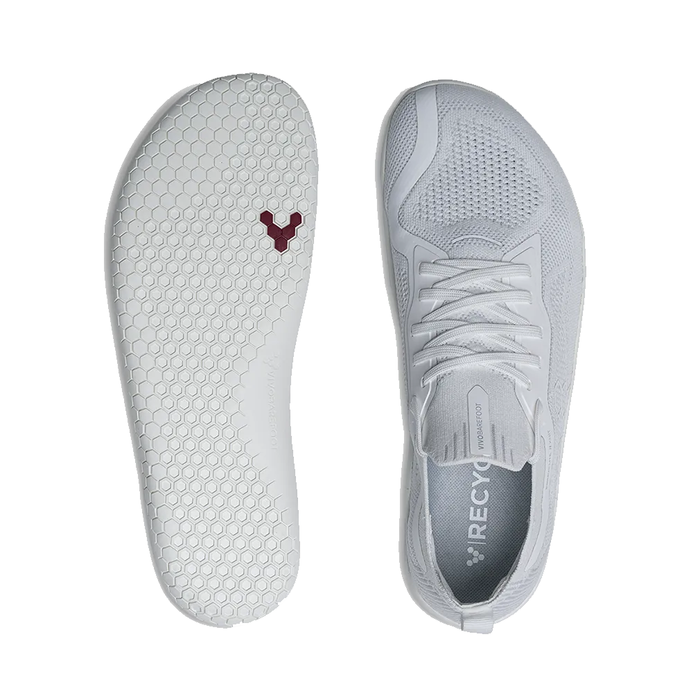 Vivobarefoot Primus Lite Knit Mens Sneakers - Bright White