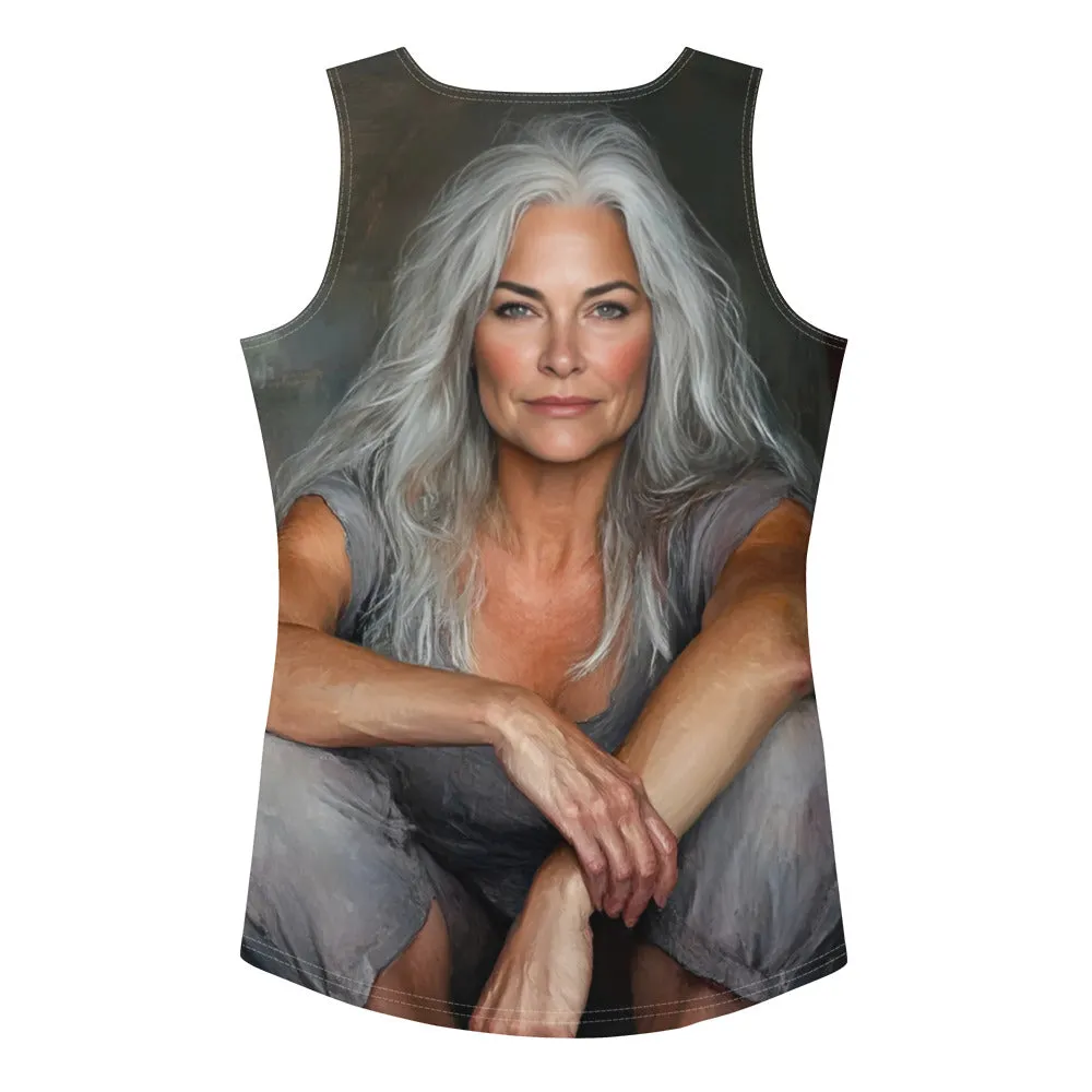 Weathered Charm Sublimation Cut & Sew Tank Top
