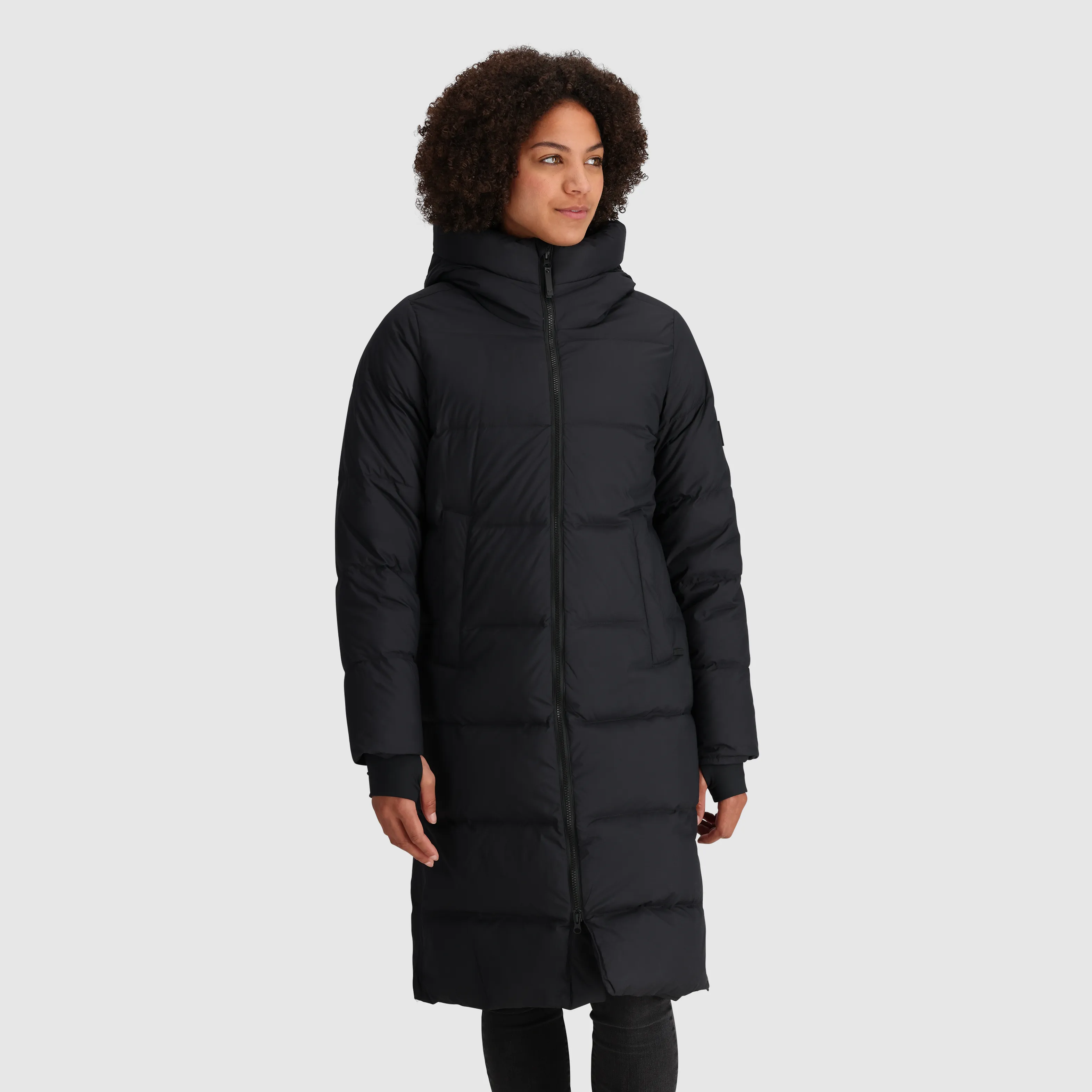 Womens Cozy Lightweight Down Parka - Ultra Warm with Hood and Pockets