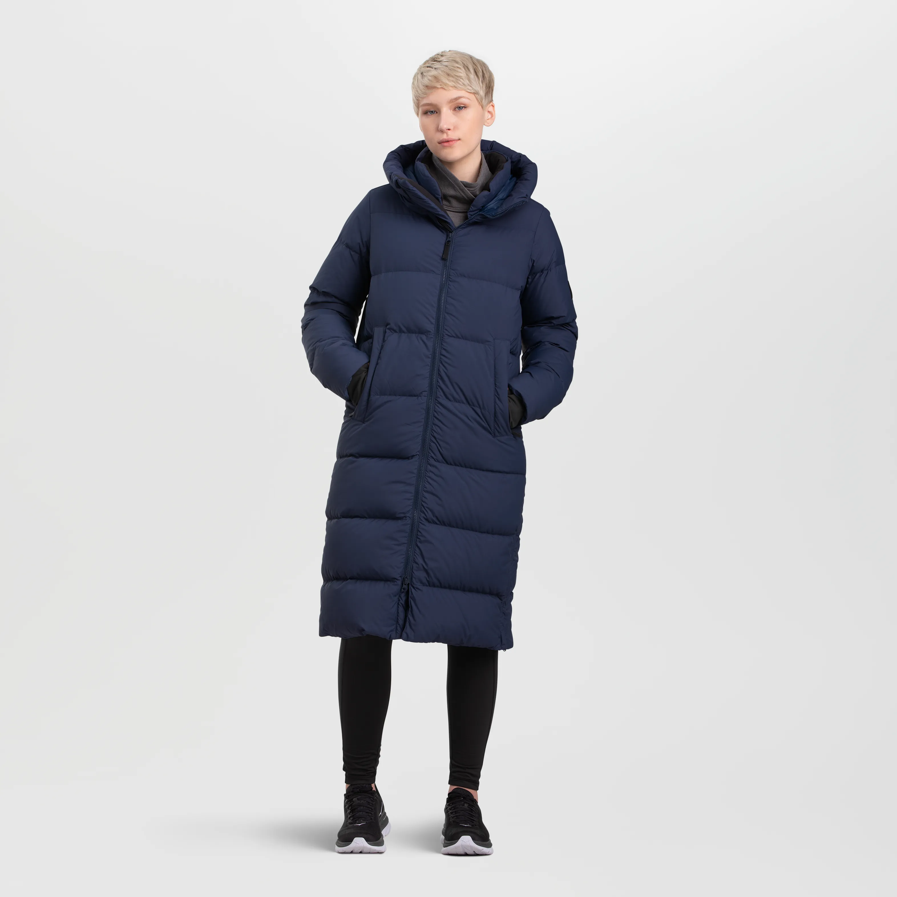 Womens Cozy Lightweight Down Parka - Ultra Warm with Hood and Pockets