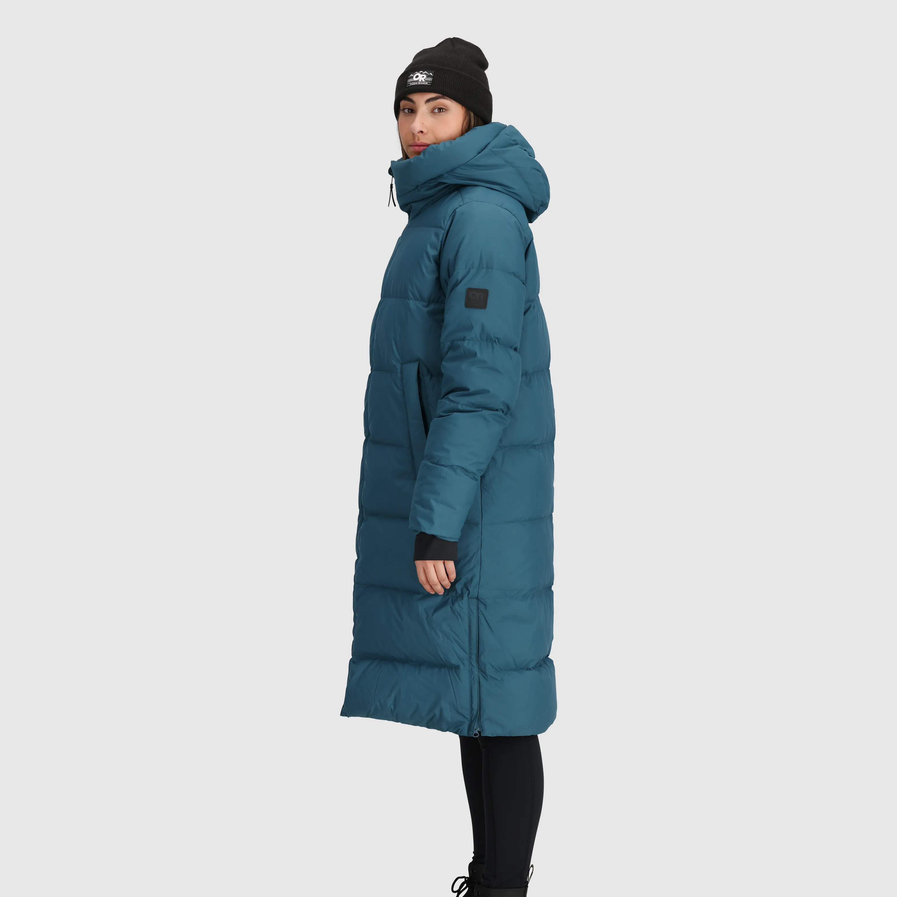Womens Cozy Lightweight Down Parka - Ultra Warm with Hood and Pockets
