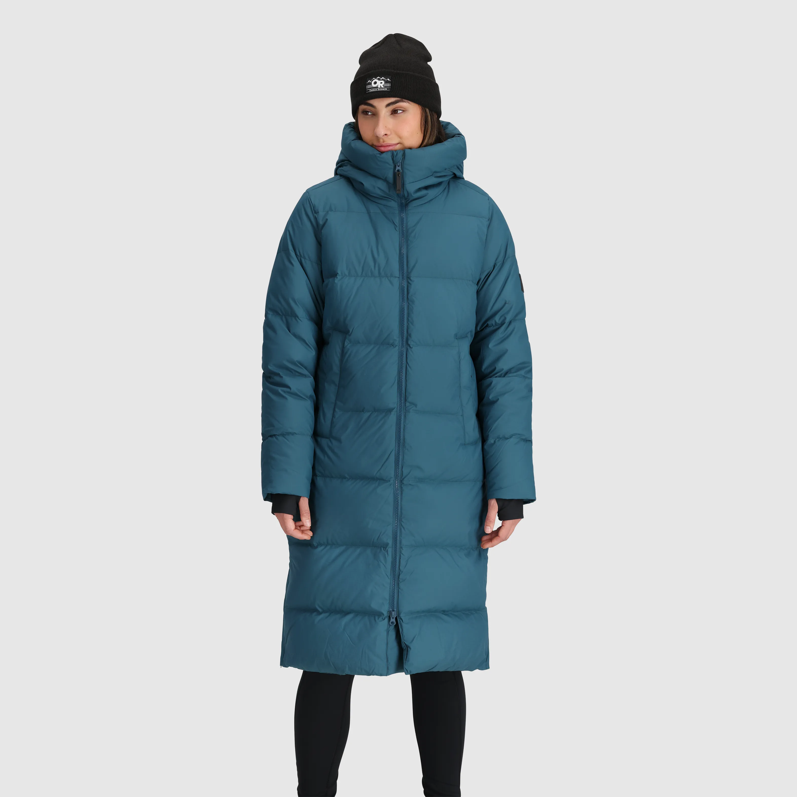 Womens Cozy Lightweight Down Parka - Ultra Warm with Hood and Pockets