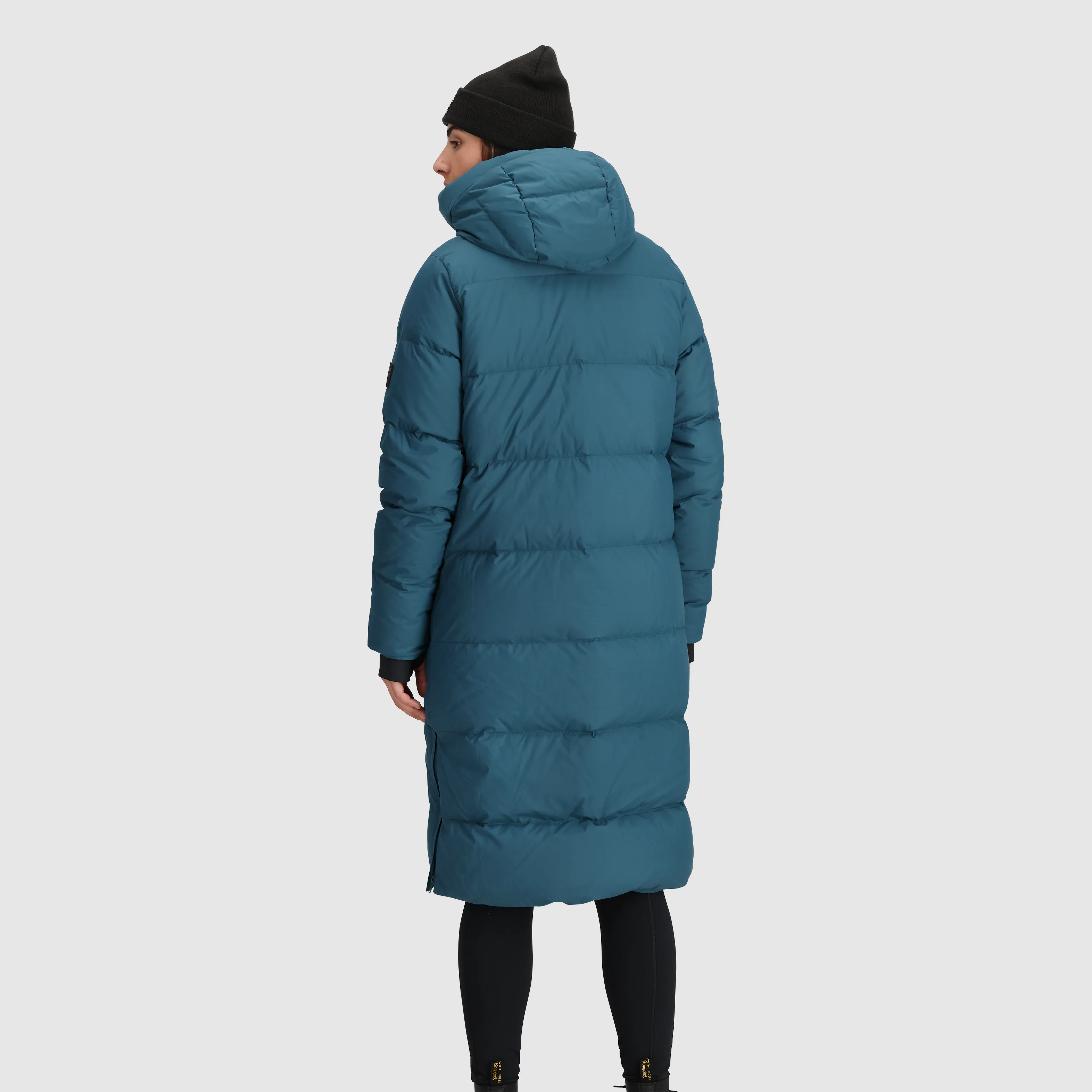 Womens Cozy Lightweight Down Parka - Ultra Warm with Hood and Pockets