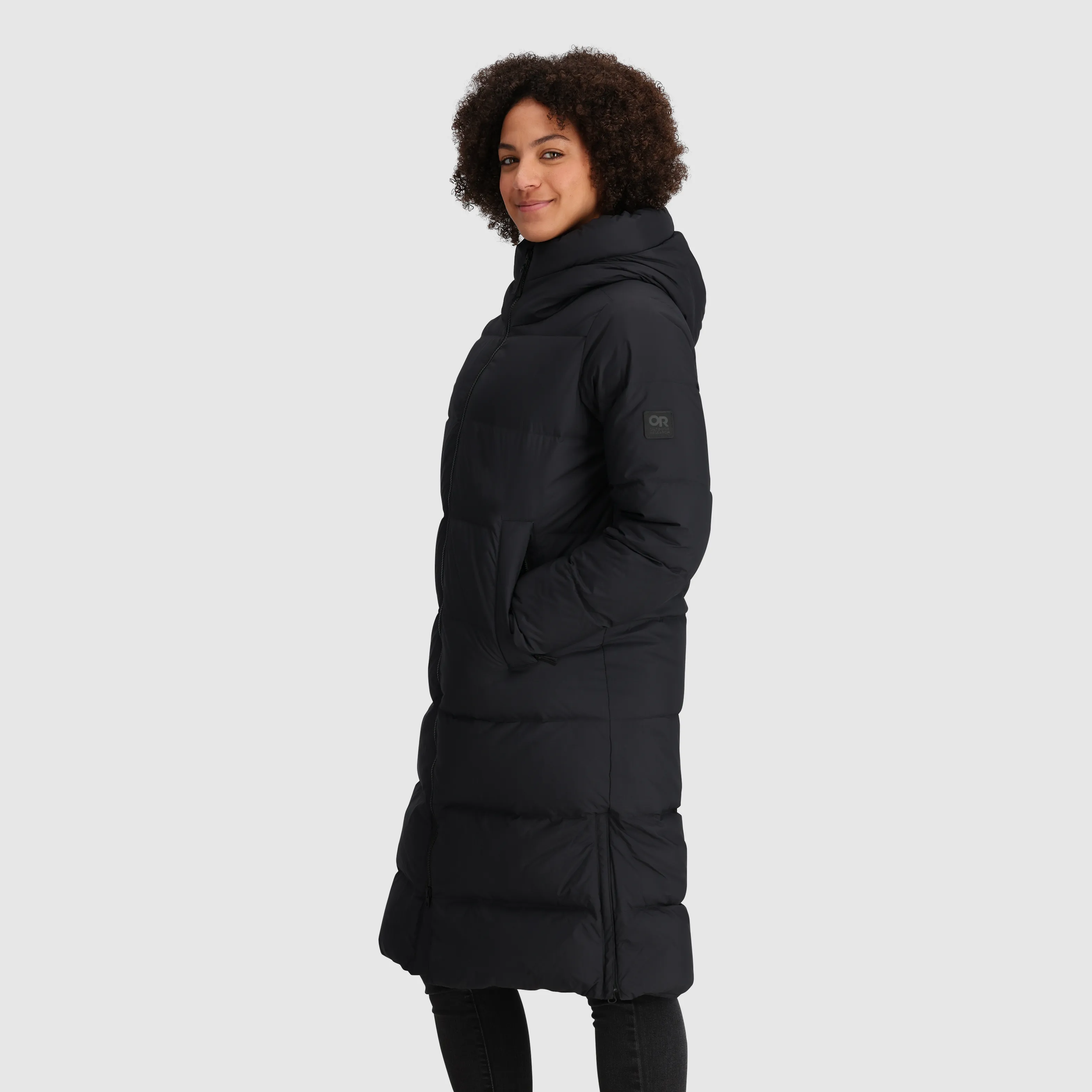 Womens Cozy Lightweight Down Parka - Ultra Warm with Hood and Pockets