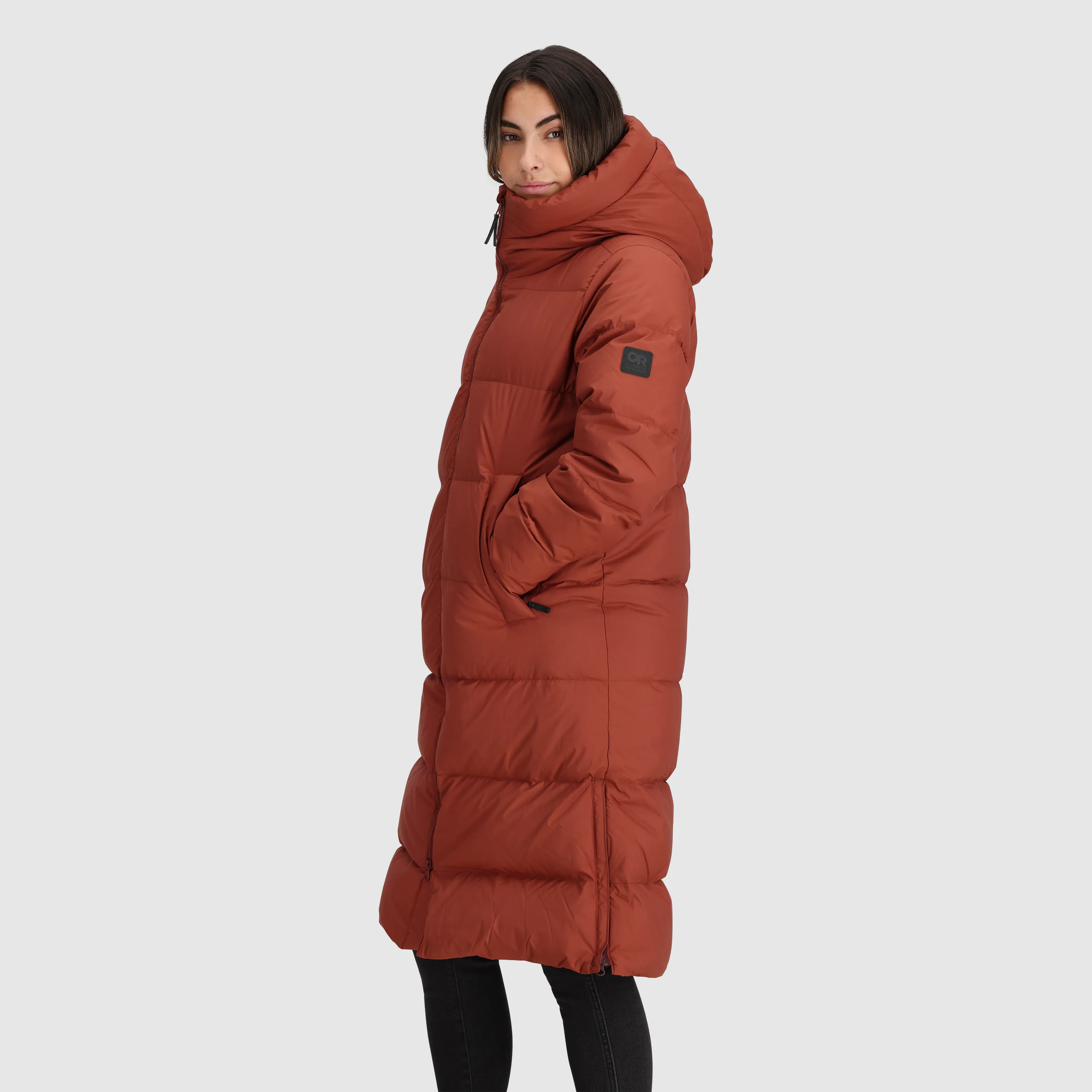 Womens Cozy Lightweight Down Parka - Ultra Warm with Hood and Pockets